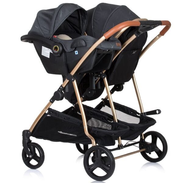 Carucior Gemeni Chipolino Duo Smart 3 In 1 Raven - Imagine 19