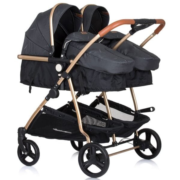 Carucior Gemeni Chipolino Duo Smart 3 In 1 Raven - Imagine 2