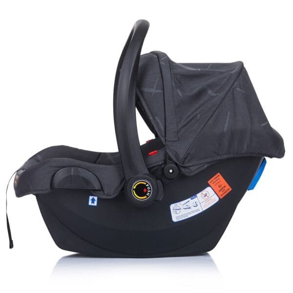 Carucior Gemeni Chipolino Duo Smart 3 In 1 Raven - Imagine 23