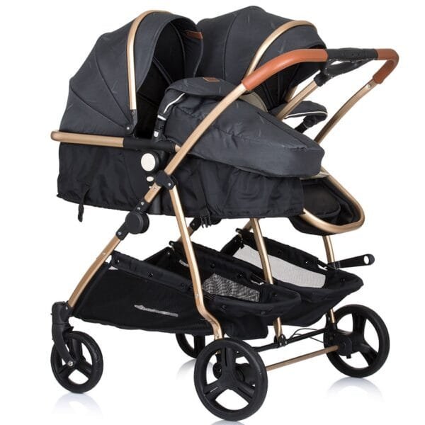 Carucior Gemeni Chipolino Duo Smart 3 In 1 Raven - Imagine 7