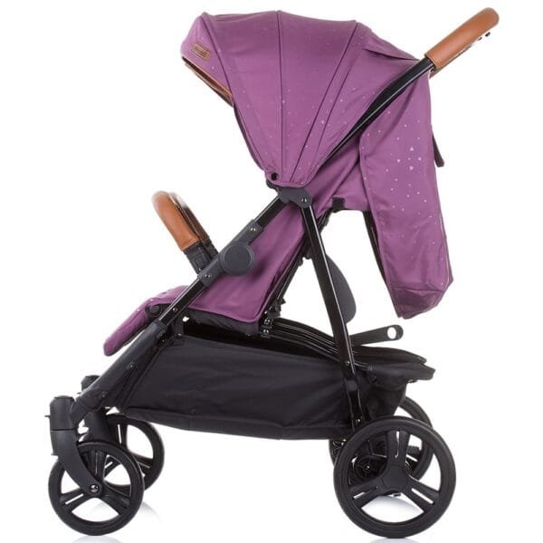 Carucior Gemeni Chipolino Passo Doble Lilac - Imagine 4