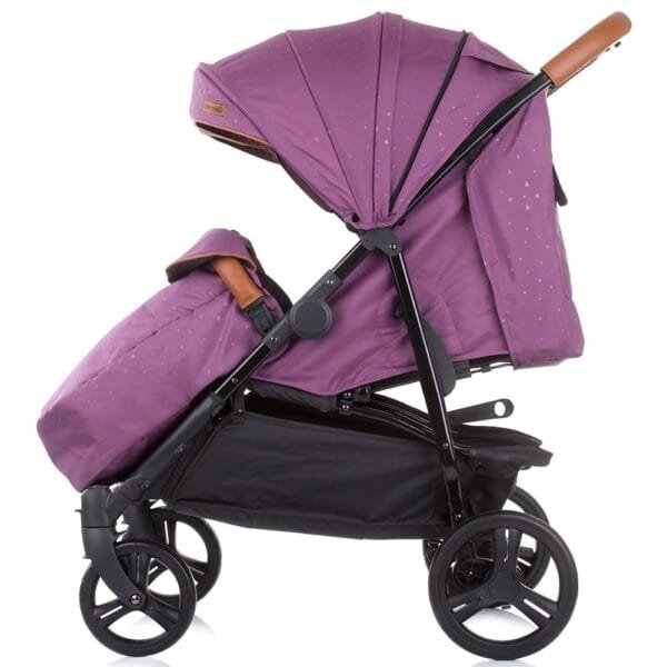 Carucior Gemeni Chipolino Passo Doble Lilac - Imagine 5