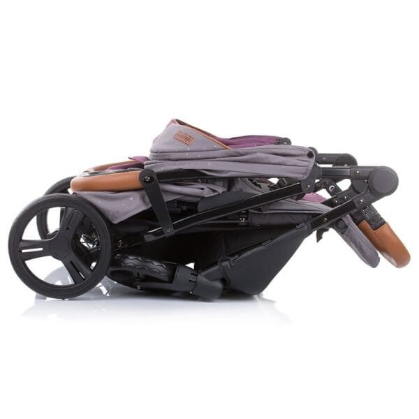 Carucior Gemeni Chipolino Passo Doble Lilac Platinum - Imagine 6