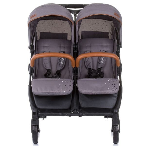 Carucior Gemeni Chipolino Passo Doble Platinum - Imagine 3