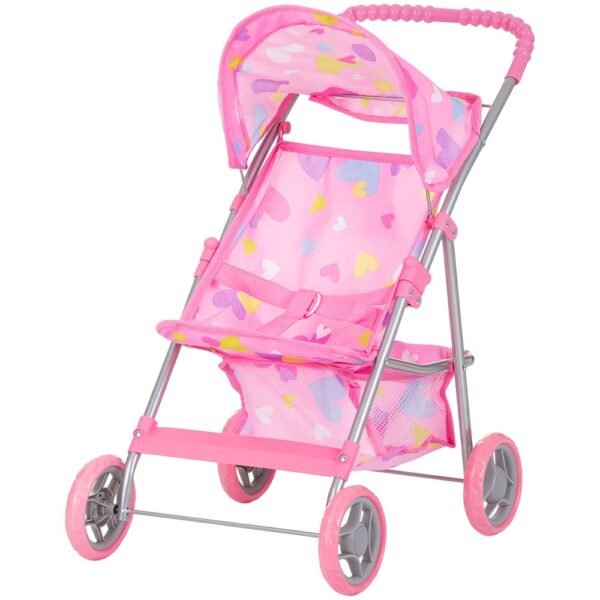 Carucior Pentru Papusi Chipolino Alice Hearts