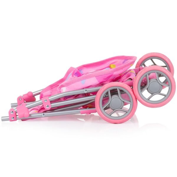 Carucior Pentru Papusi Chipolino Alice Hearts - Imagine 2