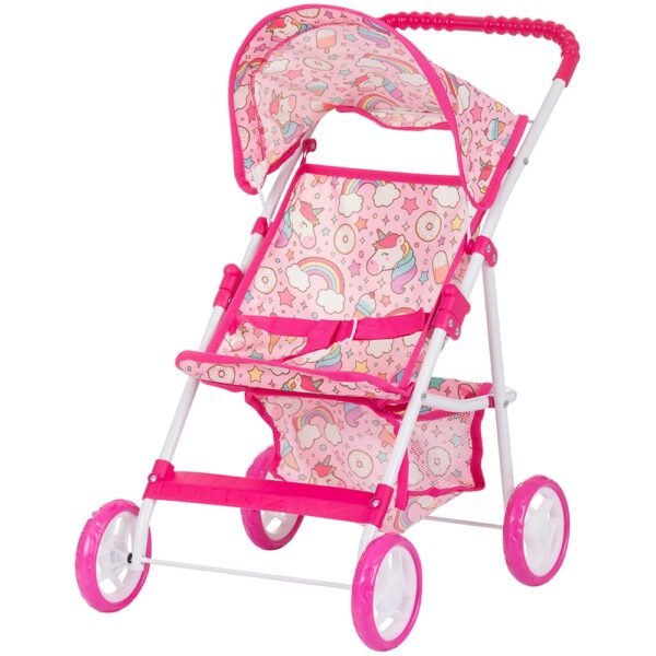 Carucior Pentru Papusi Chipolino Alice Unicorn