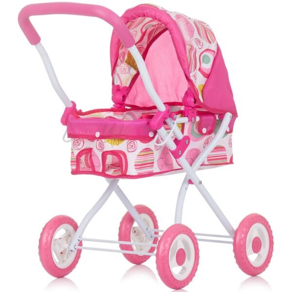 Carucior Pentru Papusi Chipolino Emily Multicolor - Imagine 2