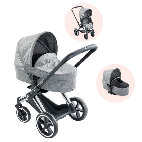 Carucior Pentru Papusi Smoby Cybex Corolle Gri