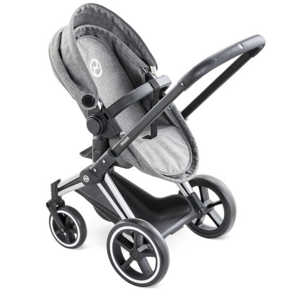 Carucior Pentru Papusi Smoby Cybex Corolle Gri - Imagine 10