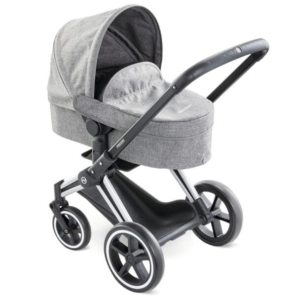 Carucior Pentru Papusi Smoby Cybex Corolle Gri - Imagine 2