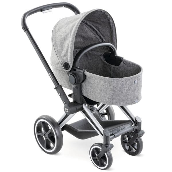 Carucior Pentru Papusi Smoby Cybex Corolle Gri - Imagine 5