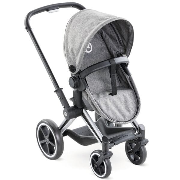 Carucior Pentru Papusi Smoby Cybex Corolle Gri - Imagine 7