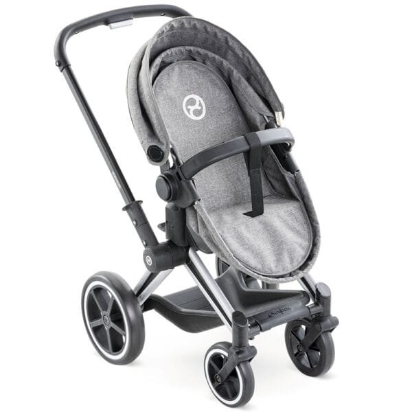 Carucior Pentru Papusi Smoby Cybex Corolle Gri - Imagine 8