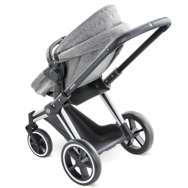 Carucior Pentru Papusi Smoby Cybex Corolle Gri - Imagine 9