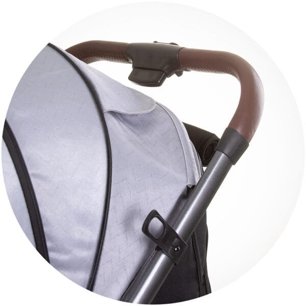 Carucior Sport Chipolino Combo Silver Grey - Imagine 11