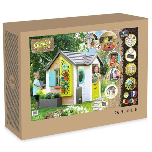Casuta Pentru Copii Smoby Garden House - Imagine 11