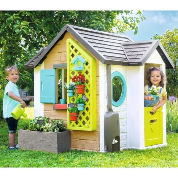 Casuta Pentru Copii Smoby Garden House - Imagine 9