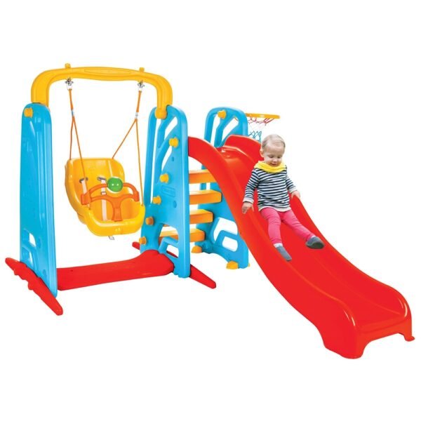 Centru De Joaca Pilsan Cute Slide And Swing Set - Imagine 3