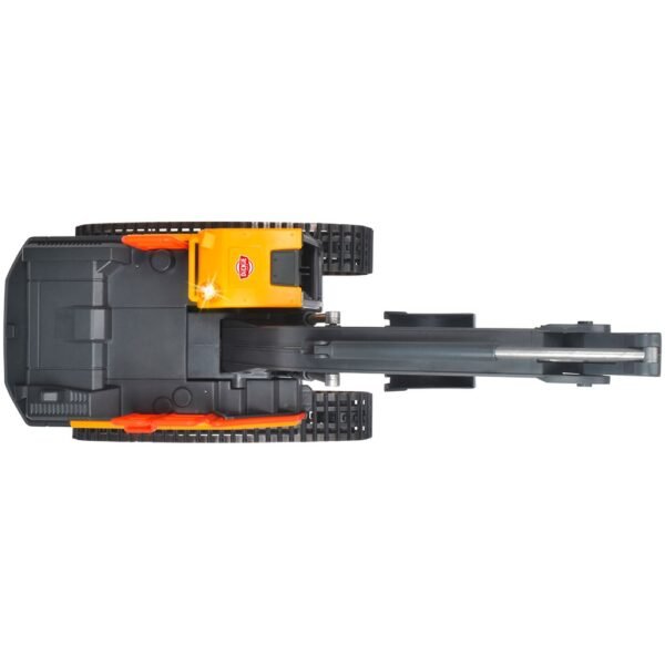 Excavator Dickie Toys Volvo Mining Excavator 60 Cm Cu Telecomanda, Lumini Si Sunete Gri - Imagine 4