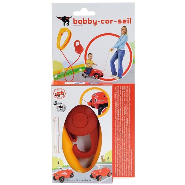 Funie Cu Carlig Pentru Tractare Masinuta De Impins Big Bobby Car Seil - Imagine 4