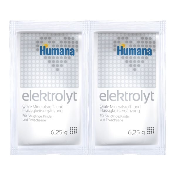 Humana Elektrolyt Fenicul De La Nastere Folie Cu 2 Plicuri * 6,25 G - Imagine 2