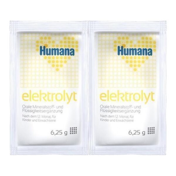 Humana Elektrolyt Banane De La 1 An Folie Cu 2 Plicuri * 6,25 G - Imagine 2