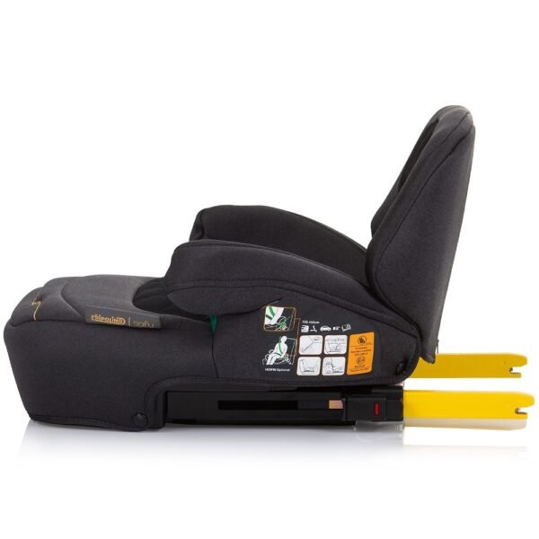 Inaltator Auto Chipolino Safy I-Size 125-150 Cm Obsidian Cu Sistem Isofix - Imagine 3