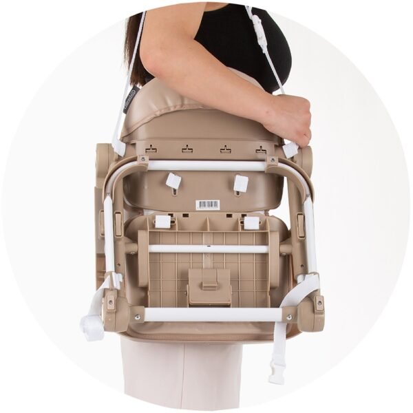Inaltator Scaun De Masa Chipolino Muffin Macadamia - Imagine 10
