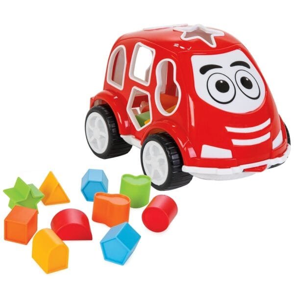 Jucarie Cu Sortator Pilsan Car Red