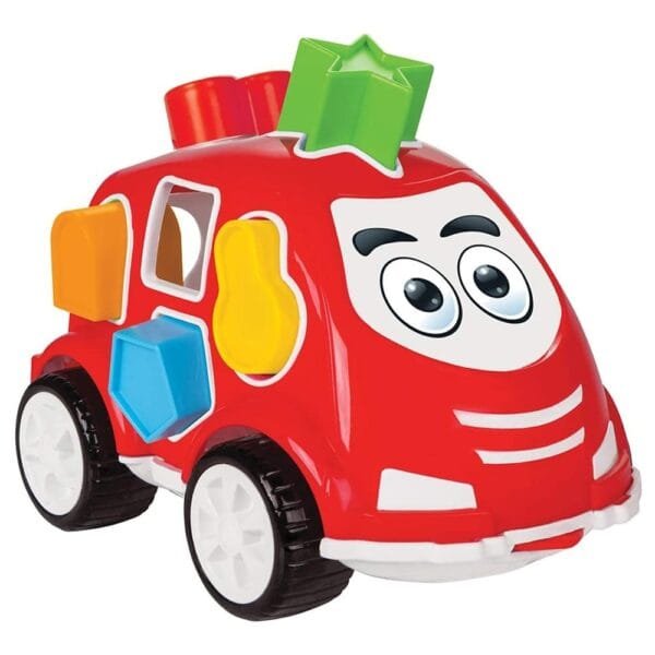 Jucarie Cu Sortator Pilsan Car Red - Imagine 2