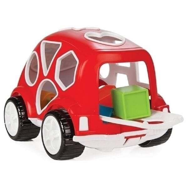 Jucarie Cu Sortator Pilsan Car Red - Imagine 3