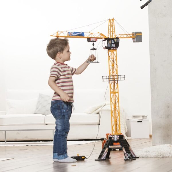 Jucarie Dickie Toys Macara Mega Crane Cu Telecomanda - Imagine 4