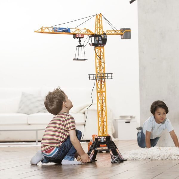 Jucarie Dickie Toys Macara Mega Crane Cu Telecomanda - Imagine 6