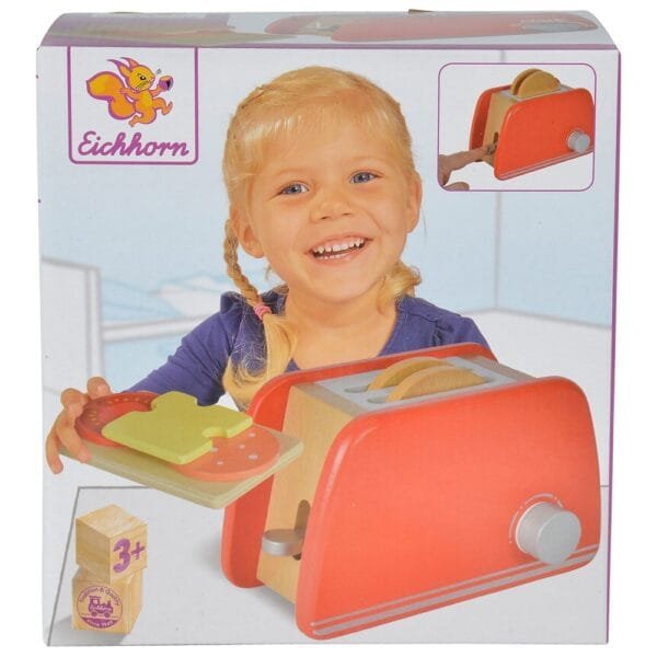 Jucarie Din Lemn Eichhorn Toaster - Imagine 6