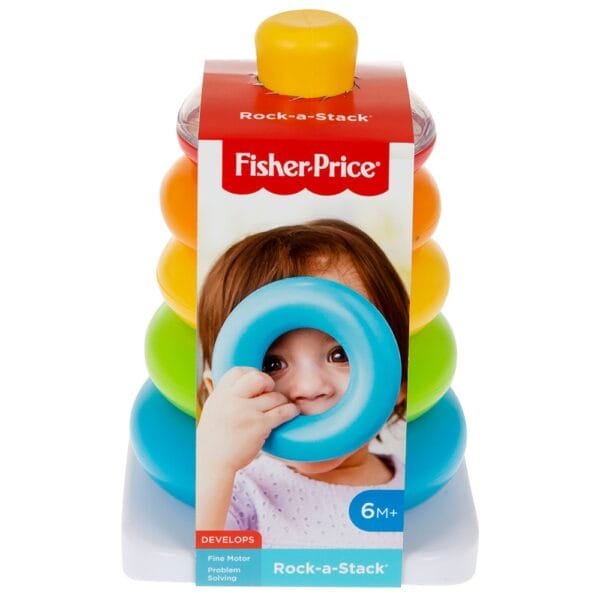 Jucarie Fisher Price By Mattel Infant Construieste Piramida - Imagine 3
