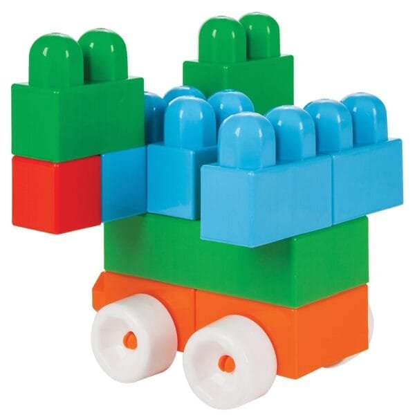 Jucarie Pilsan Cuburi De Construit In Cutie Super Blocks 40 Piese - Imagine 2