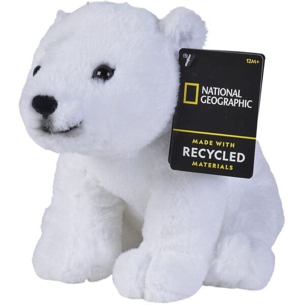 Jucarie Plus Simba Disney National Geographic Polar Bear 25 Cm - Imagine 6