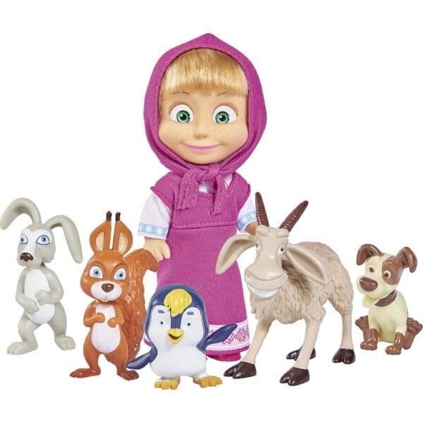Jucarie Simba Masha And The Bear Masha And Her Animal Friends
