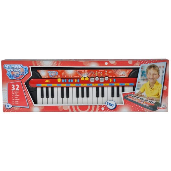 Jucarie Simba Orga My Music World Keyboard Cu 32 Clape - Imagine 4