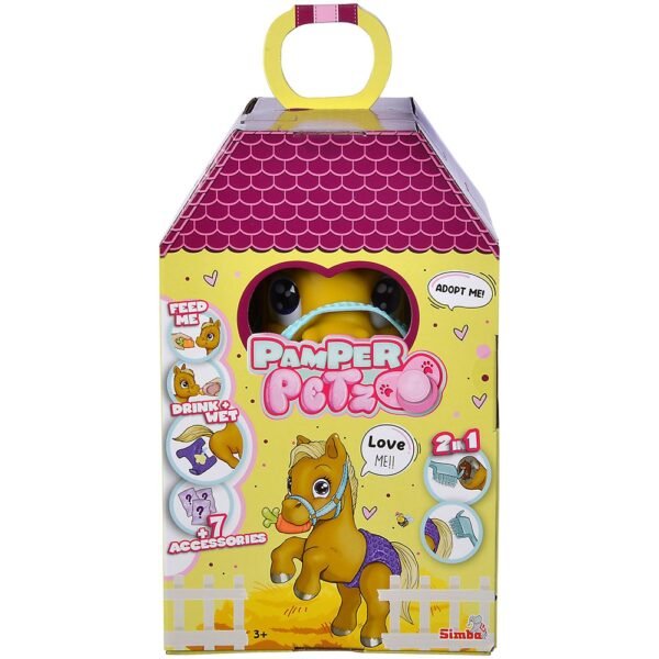 Jucarie Simba Pamper Petz Pony 24 Cm Cu Accesorii - Imagine 16