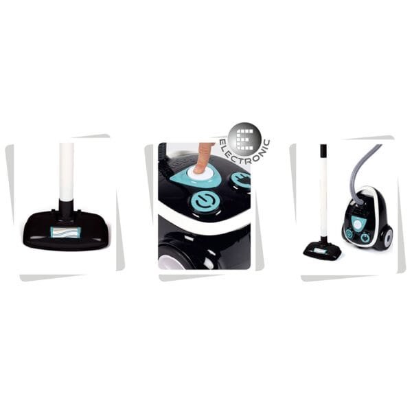 Jucarie Smoby Aspirator Vacuum Cleaner Negru - Imagine 3