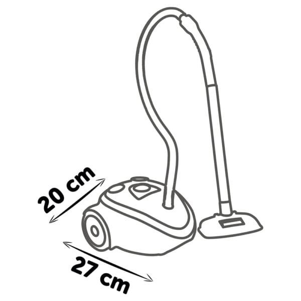 Jucarie Smoby Aspirator Vacuum Cleaner Negru - Imagine 4