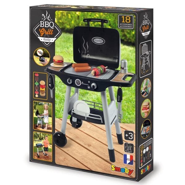Jucarie Smoby Gratar Bbq Cu 18 Accesorii - Imagine 13