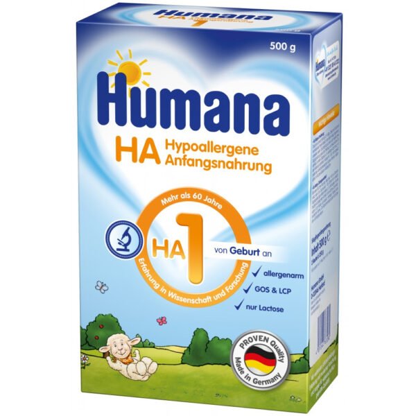 Lapte Praf Humana Ha 1 De La Nastere 500 G - Imagine 2