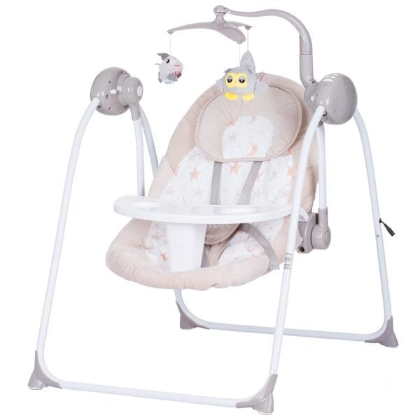 Leagan Electric Si Balansoar Chipolino Nux Humus