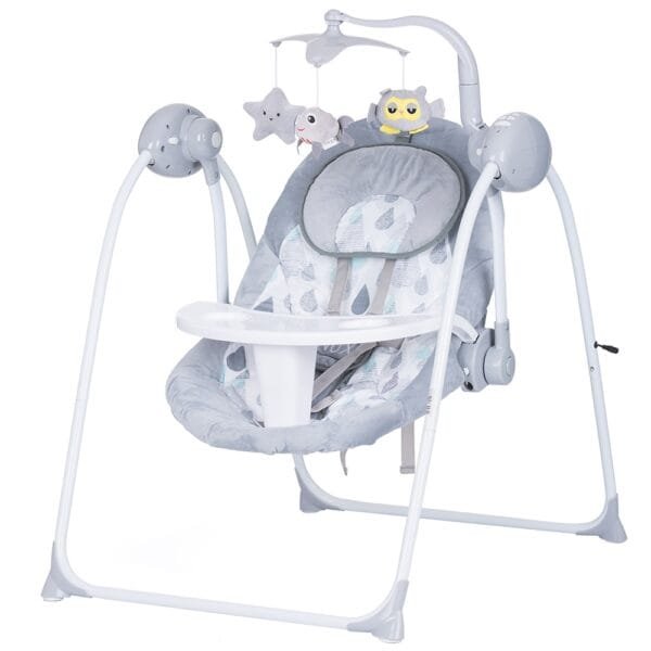 Leagan Electric Si Balansoar Chipolino Nux Platinum
