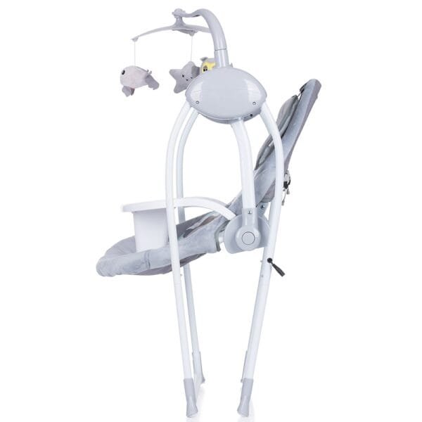Leagan Electric Si Balansoar Chipolino Nux Platinum - Imagine 3