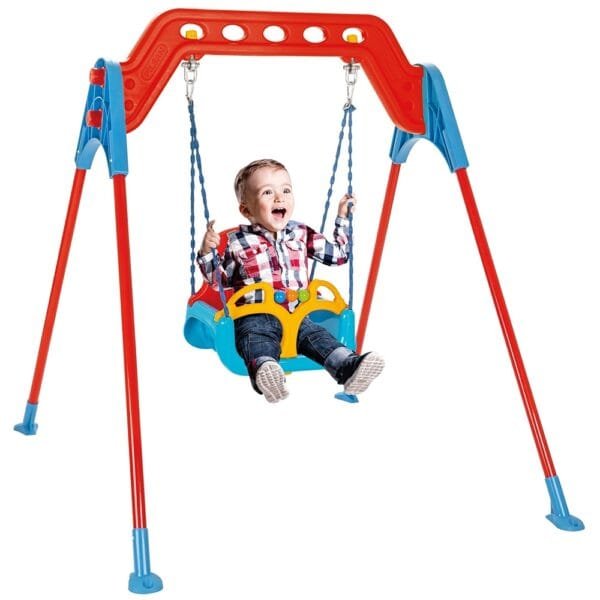 Leagan Pentru Copii Pilsan Samba A-Frame Swing Cu Cadru Metalic - Imagine 2