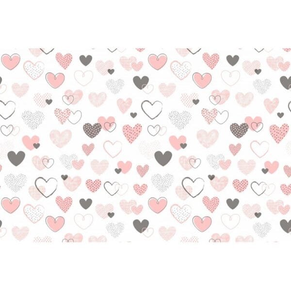 Lenjerie Patut Hubners Hearts 5 Piese Multicolor - Imagine 2